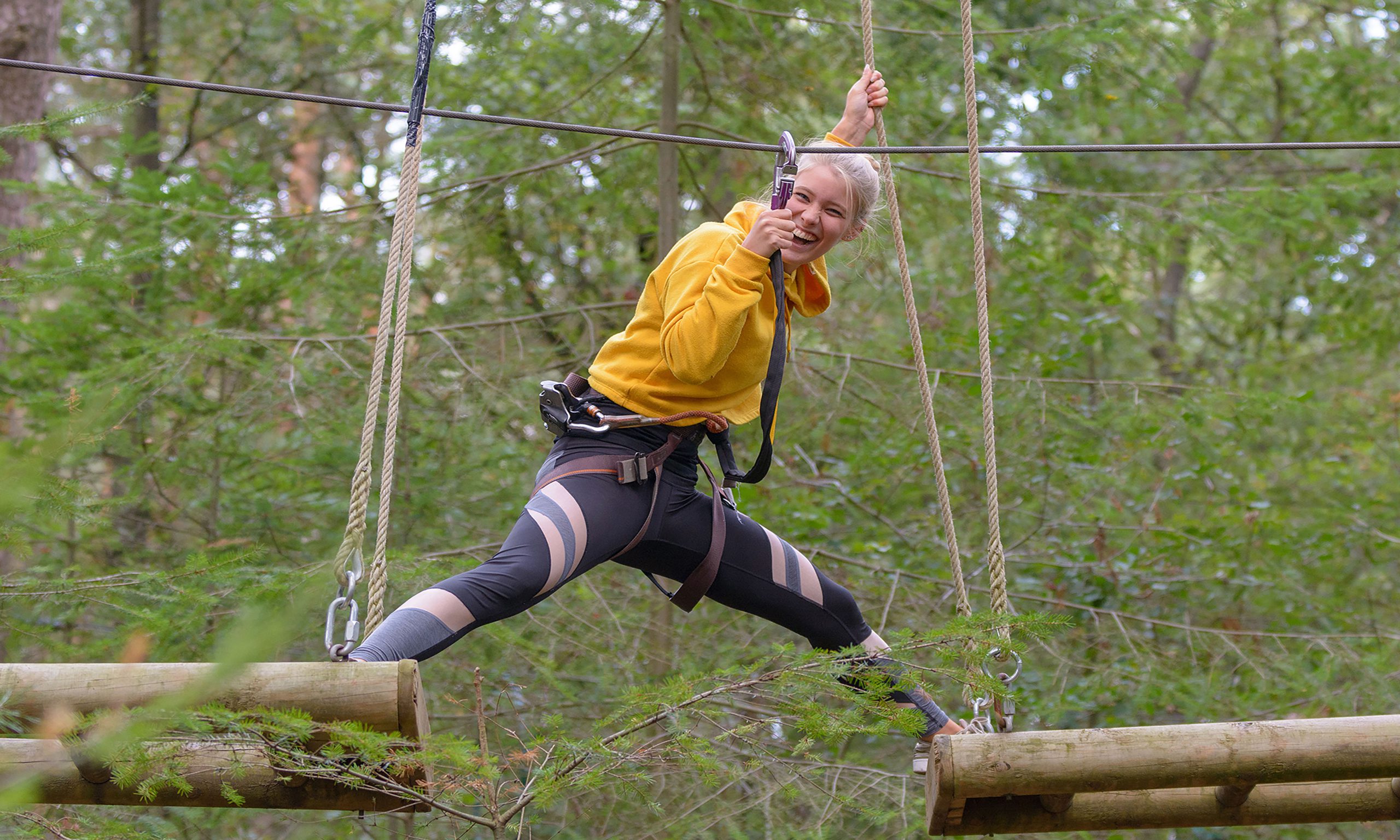 Climbing can be exciting, but mostly great fun!